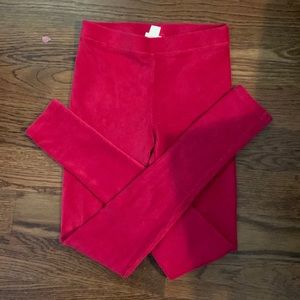 Crewcuts pink corduroy leggings girls